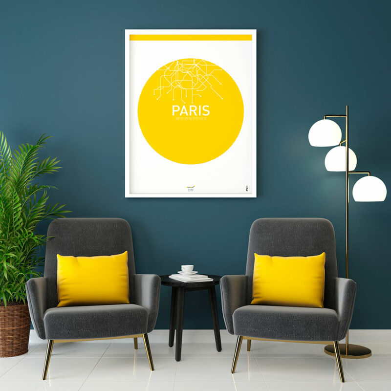 El póster "PARÍS" de la colección City Collection captura la elegancia y el encanto de la capital francesa. Inspirado en la icónica Torre Eiffel, este diseño representa el romanticismo, la arquitectura y la sofisticación de la ciudad. Perfecto para quienes aman París y su inconfundible estilo, este póster aporta un toque chic y cosmopolita a cualquier espacio. ¡Decora tu hogar con la magia de París!